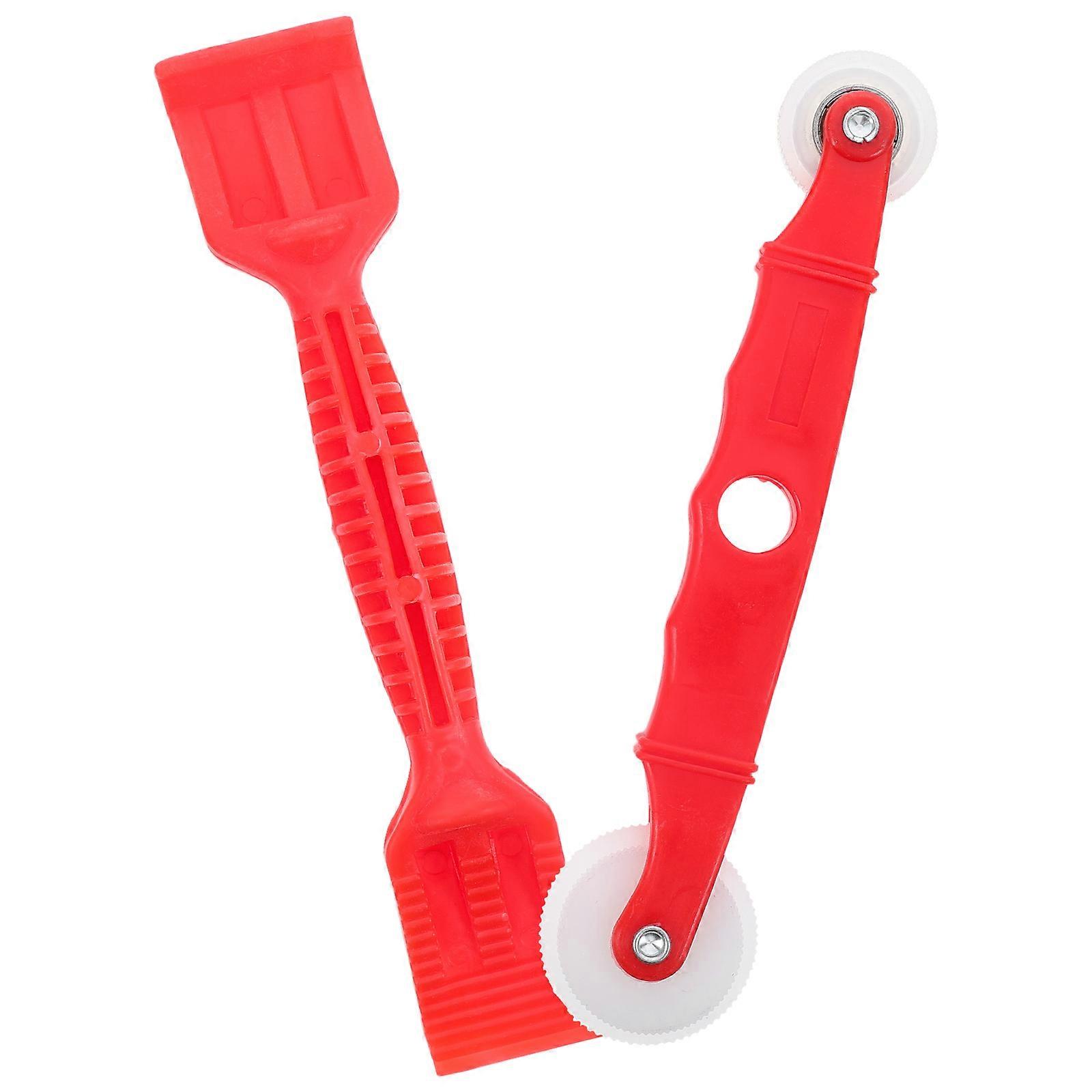 Practical Screen Roller Tool Set For Installation Projects Red 21.80X4.20X2.20cm 1Set