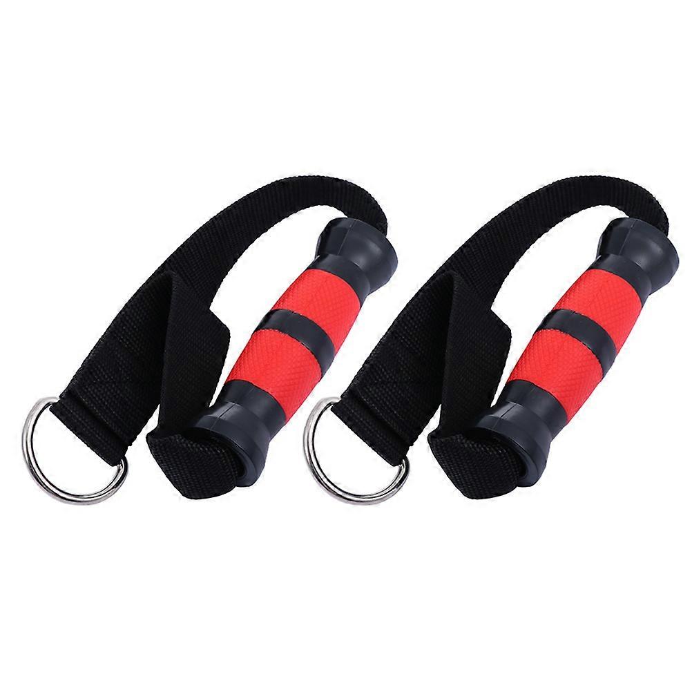 Fitness Handle for Resistance Band and Cable Machine Assorted Color Durable PP Material Lightweight Portable