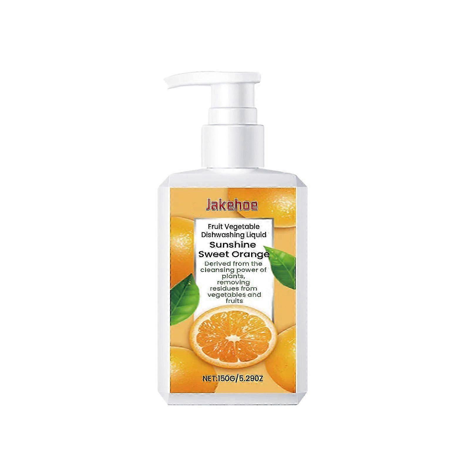 Gentle Fruit & Vegetable Dishwashing Liquid with Orange