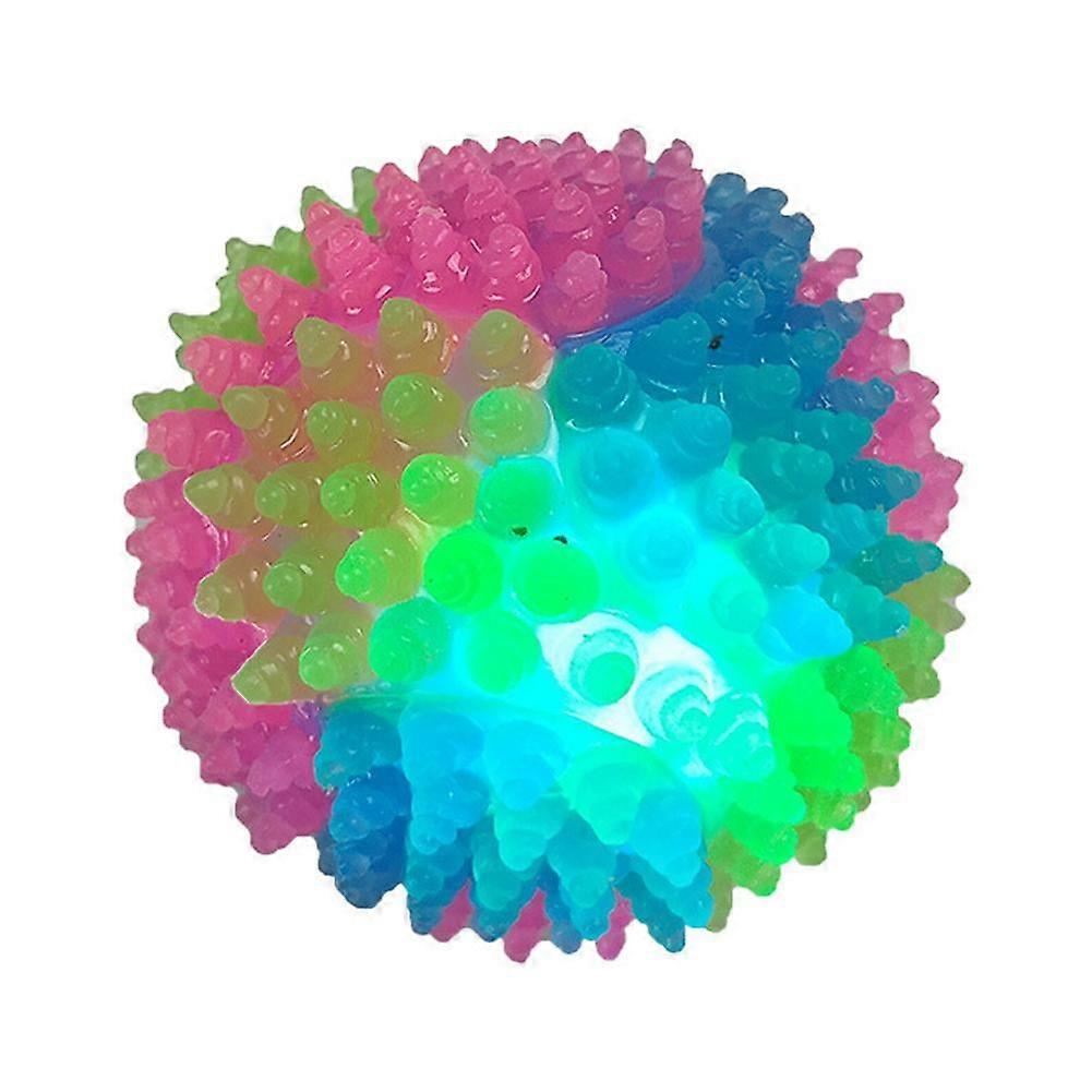 Light Dog Balls Flashing Elastic Ball Glow in the Dark Interactive Toys✨/ K8B2