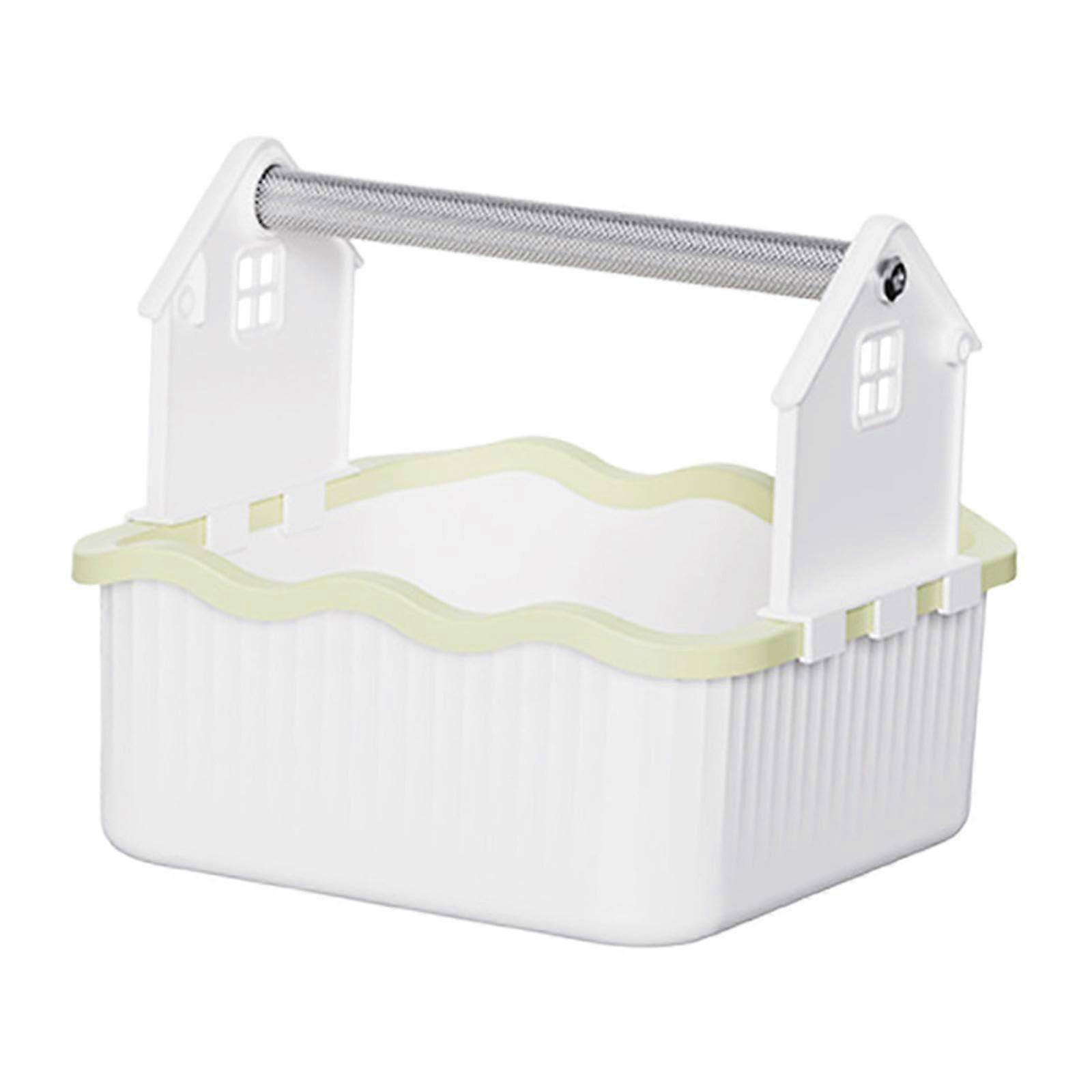 Bird Perch Stand for Cockatiels, Compact Parrot Training Station with Stable Base, White