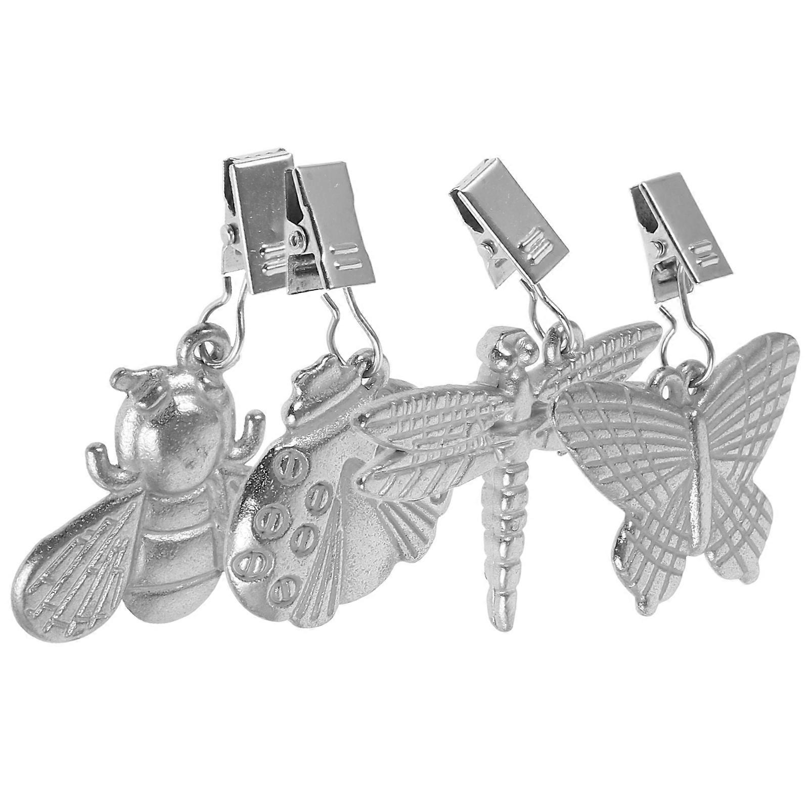 Insect Zinc Alloy Tablecloth Weight for Kitchen 4Pcs Decorative Weights