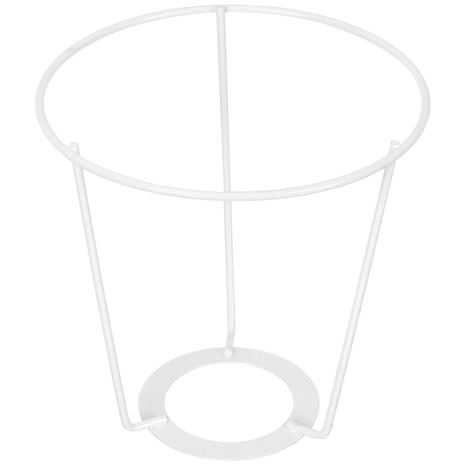 Vintage Industrial Metal Lampshade Frame for DIY Projects, Replacement Holder for Table and Pendant Lamps