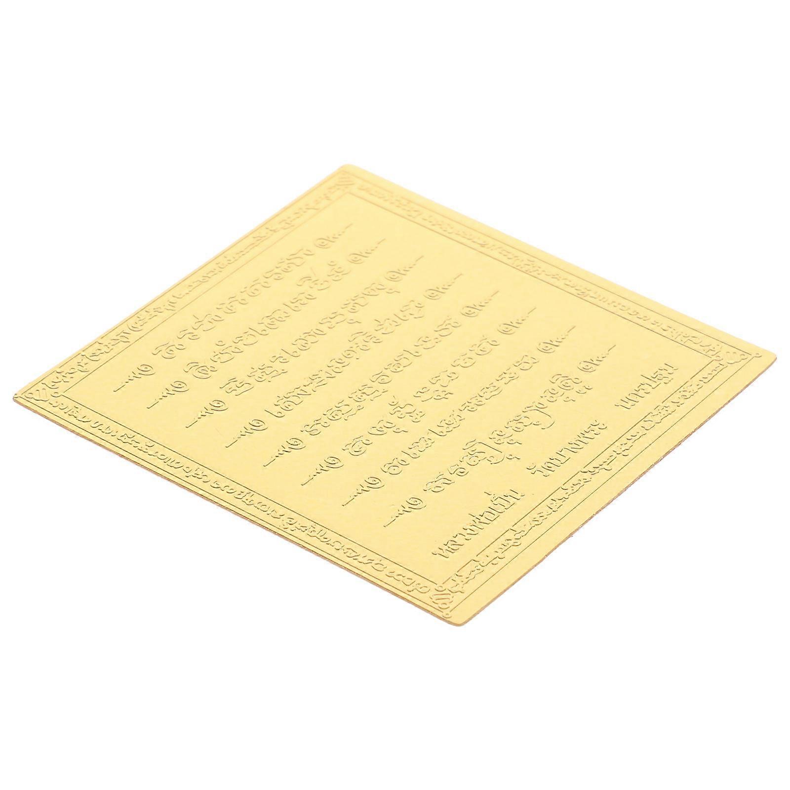 Scripture Cards Golden Creative Prayer Card for Religion