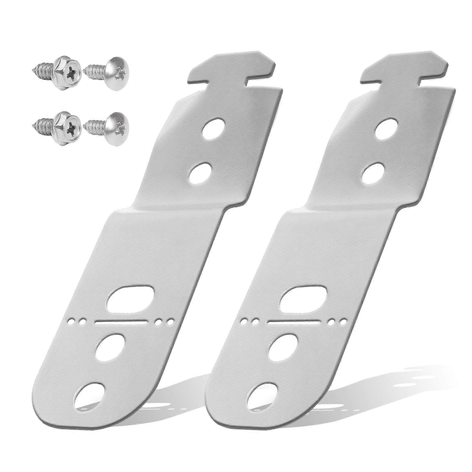 Mounting Bracket Stainless Steel Clips 2 Pack Secure Fit Easy Installation for Bosch Dishwasher