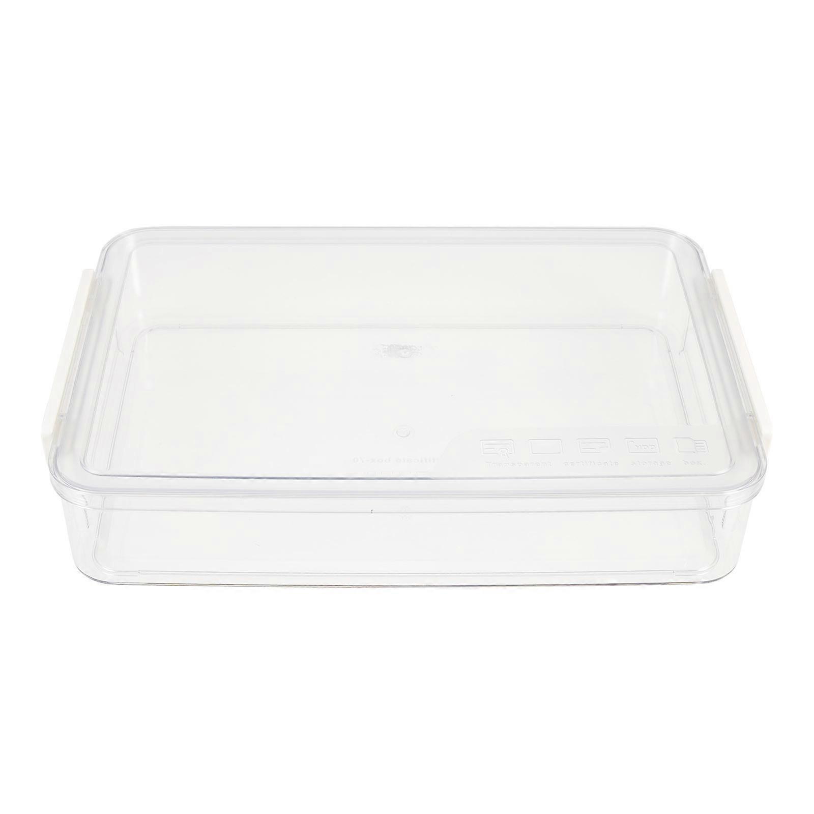 Plastic Documents Box for Storage Use Household File Box