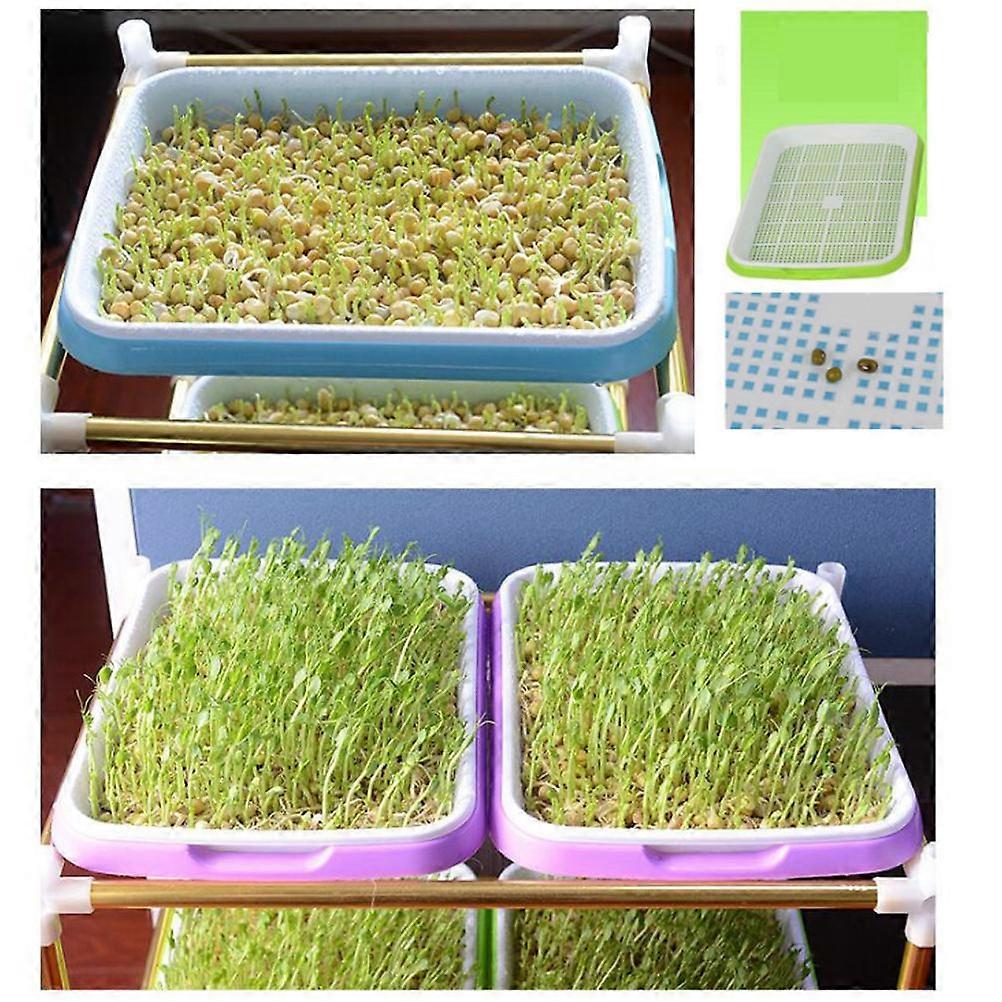 Sprouter Tray Set Multifunctional Growing Tray for Planting