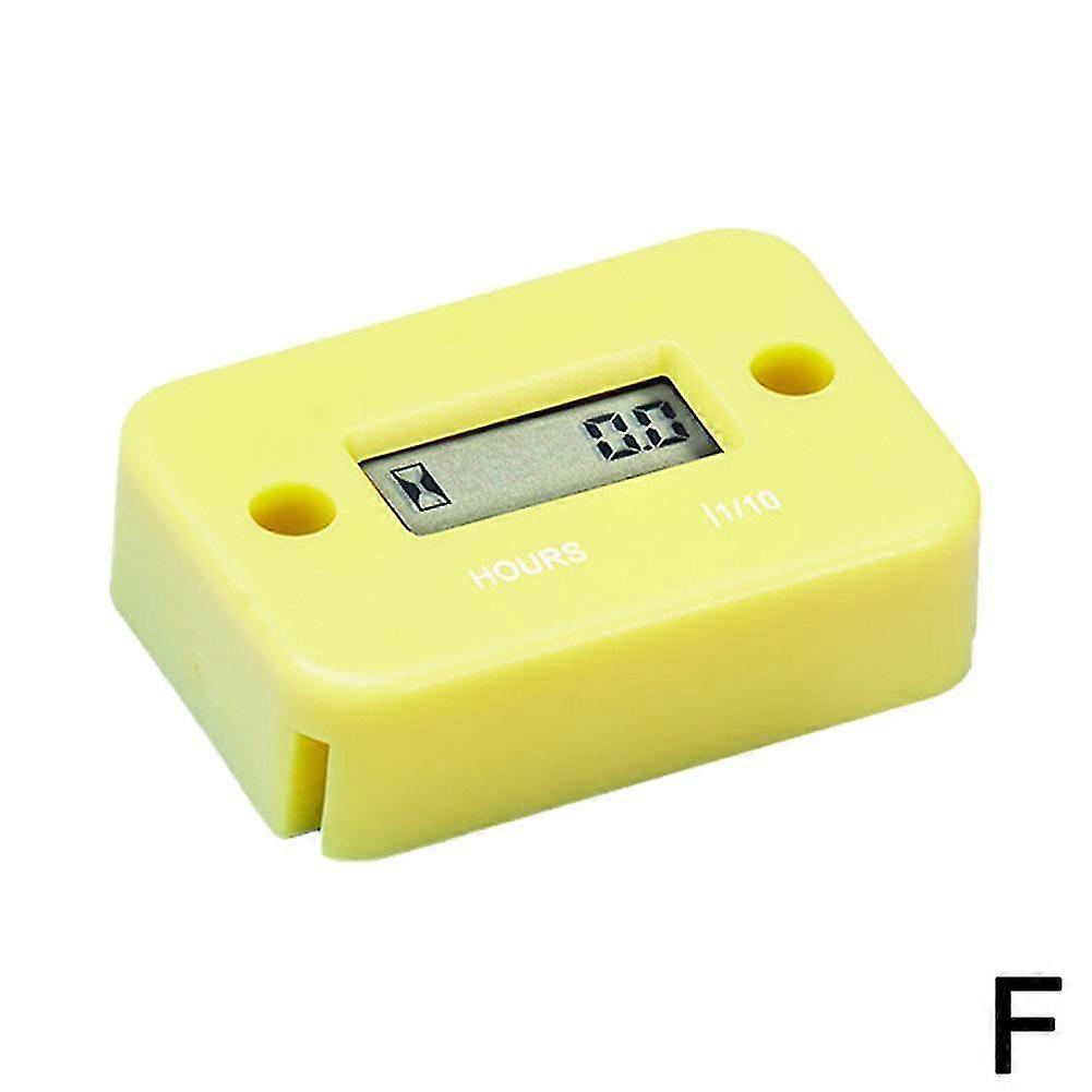 Motorcycle Gauges Engine Timer Working Hour Meter Waterproof Lcd Display 25-26