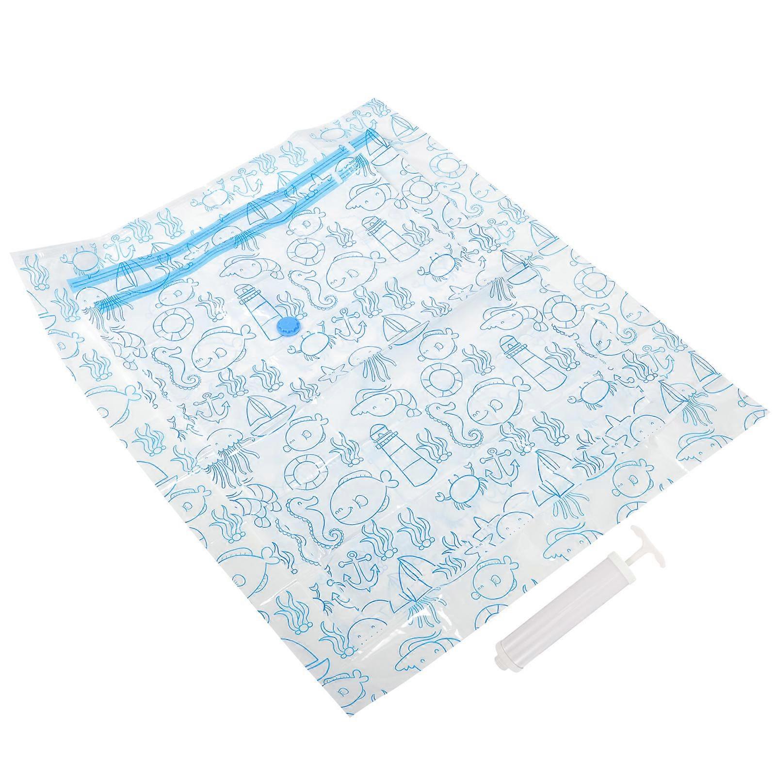 Quilt Vacuum Storage Bags Vacuum Compression Bag with Hand Pump 2Sets