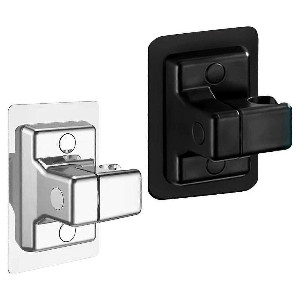 Punch-Free Shower Holder for Bathroom Use Adjustable Brackets 4Pcs