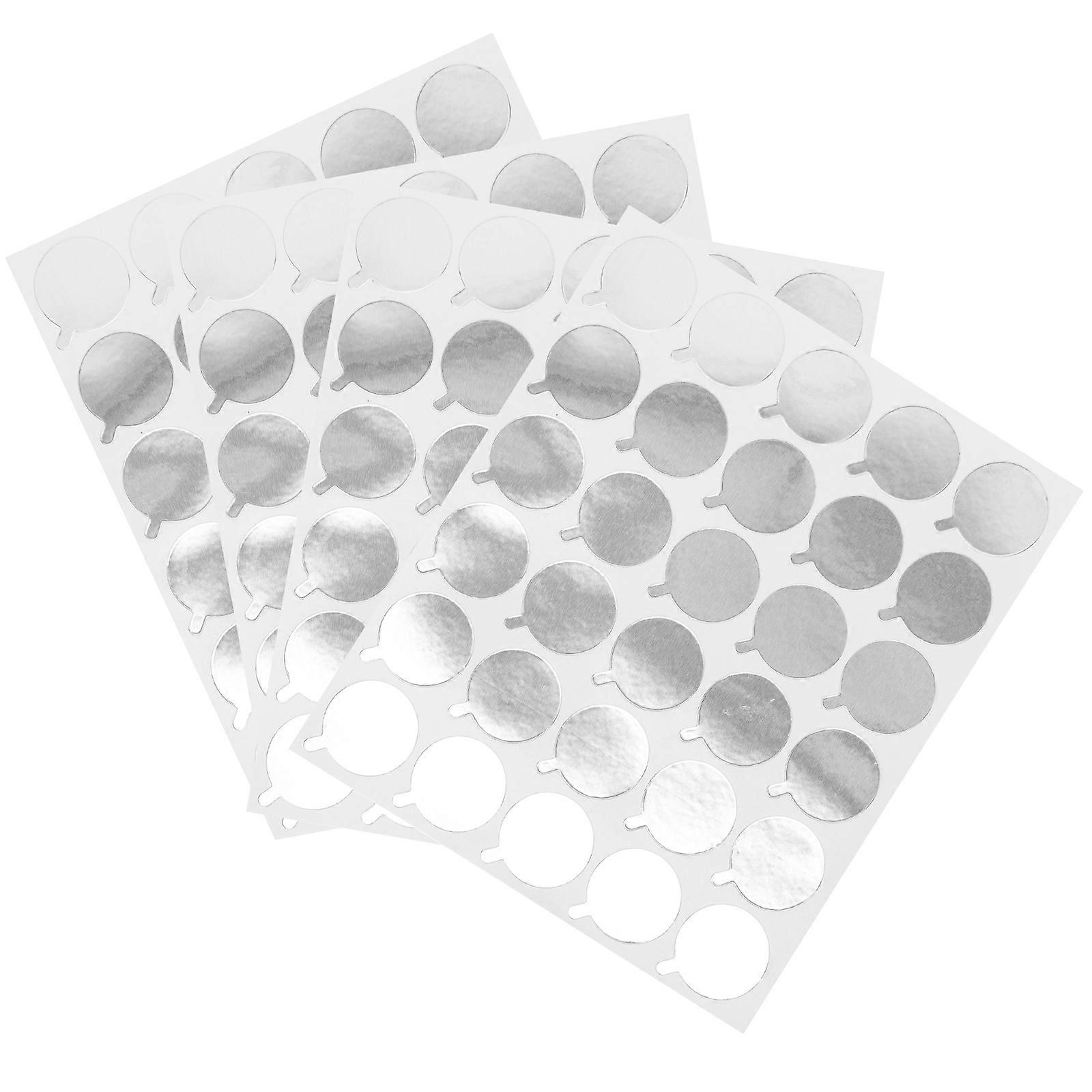 Disposable Lash Pad Eyelash Extension Tool for 12Packs Silver