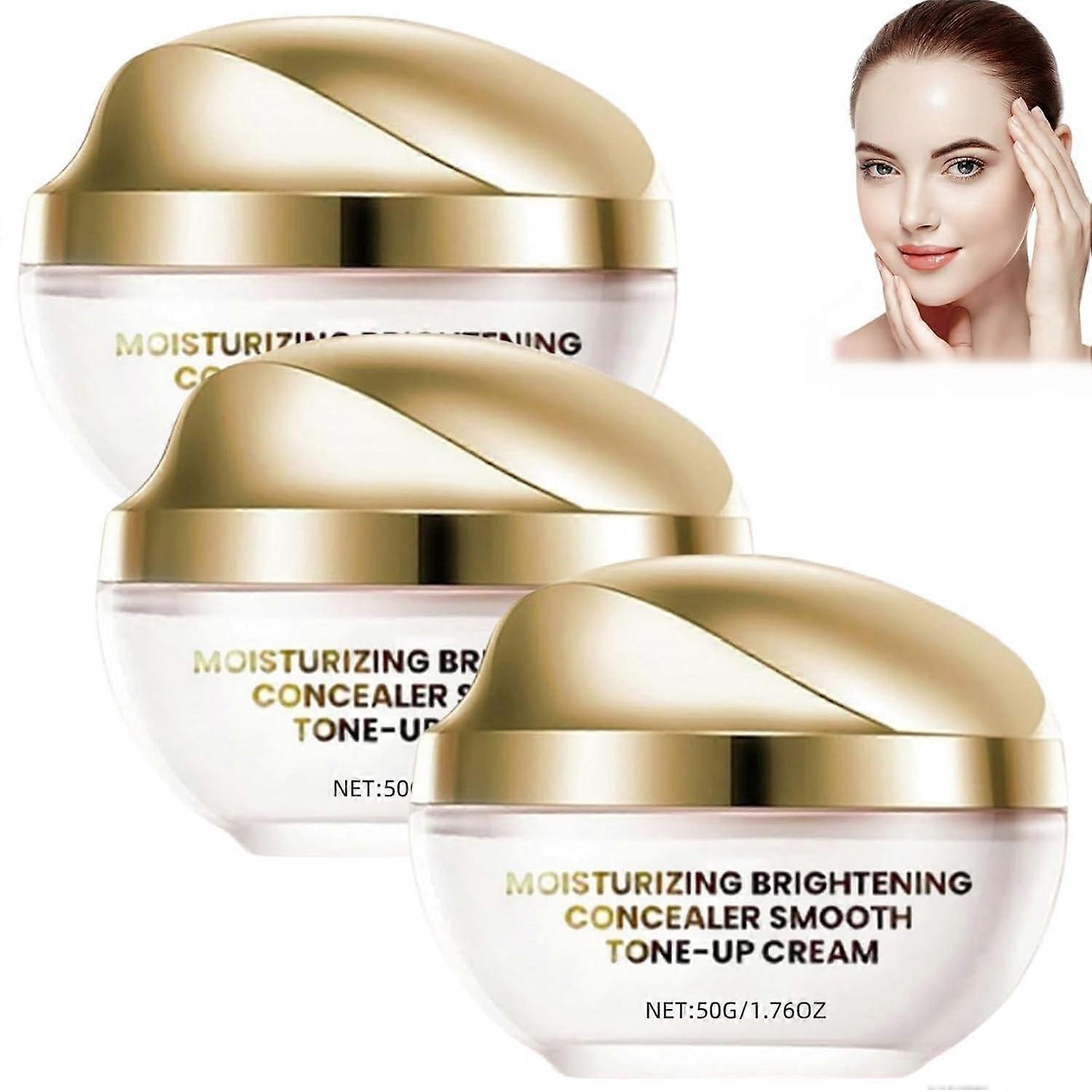 BB Cream and Moisturizing Concealer Set 3pcs with Deep Hydration and Natural Bright Finish