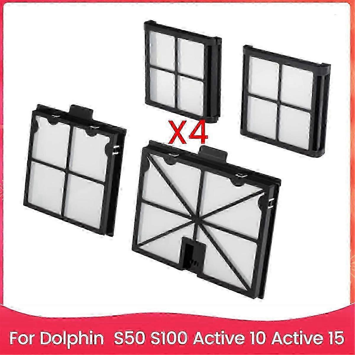 Fine Replacement Filter compatible with Dolphin Active Series, Compatible with Models 10 15 S50 S100
