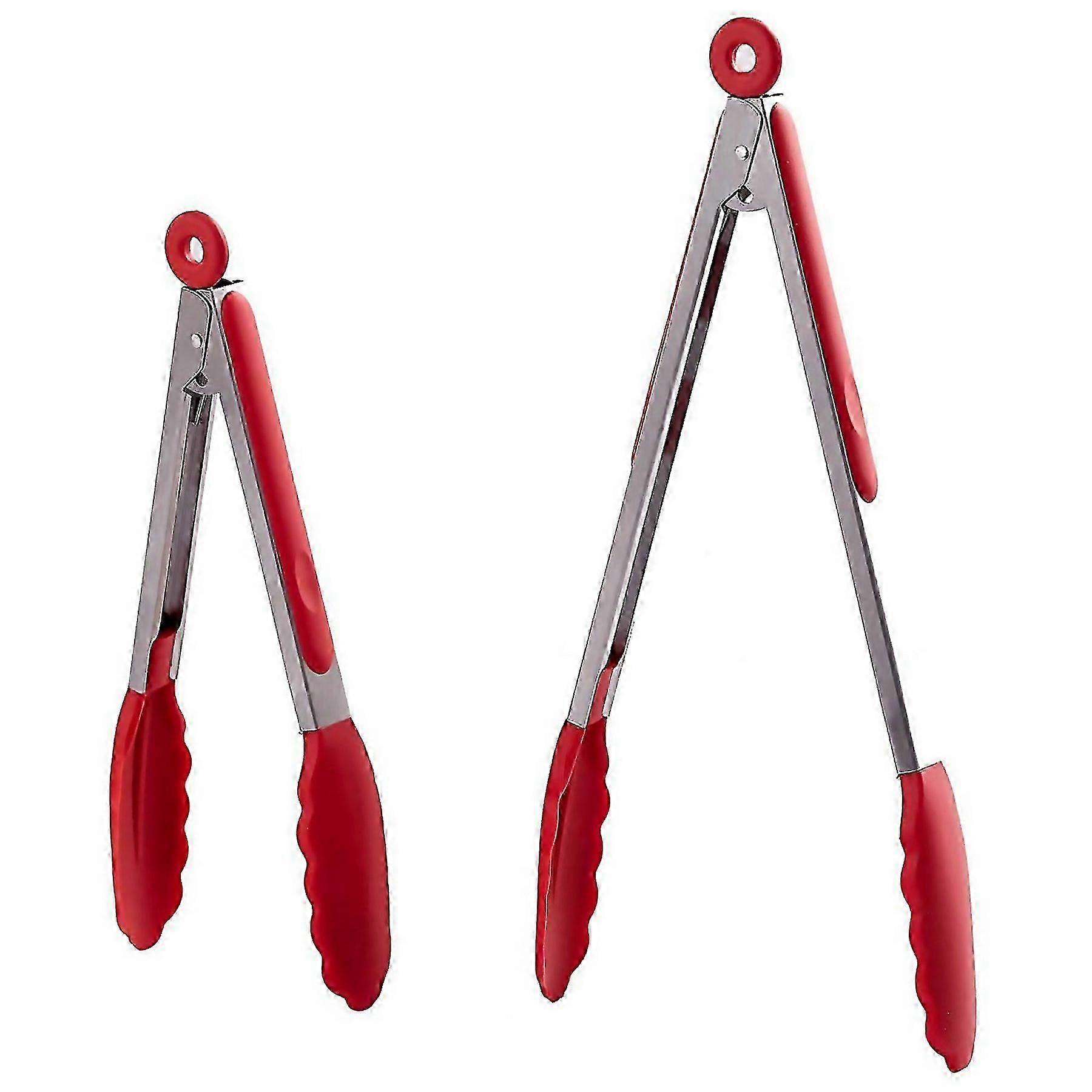 For Barbecue Clip 7inch Red