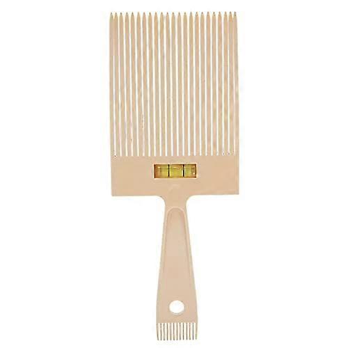 Ergonomic Flat  Barber Comb with Horizontal Cutting Guide, DualEnded Design for Precision Haircuts