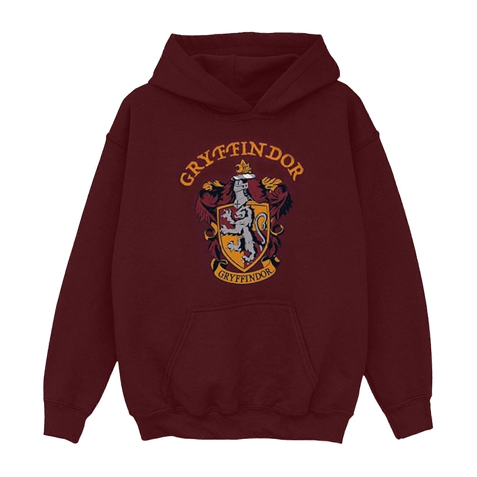 Harry Potter niñas Gryffindor Crest sudadera con capucha