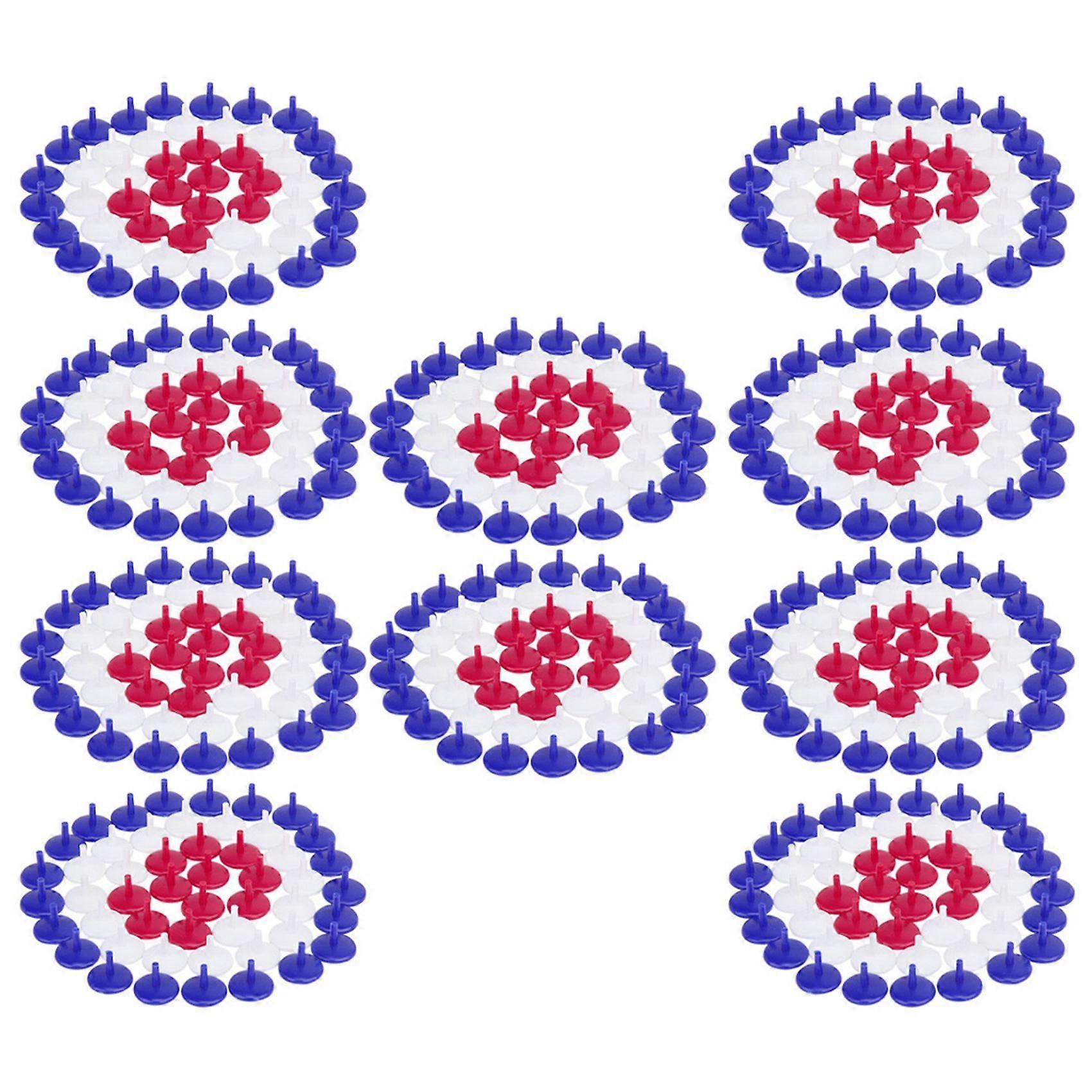 500 PCS Golf Ball Marker 18mm Random Color