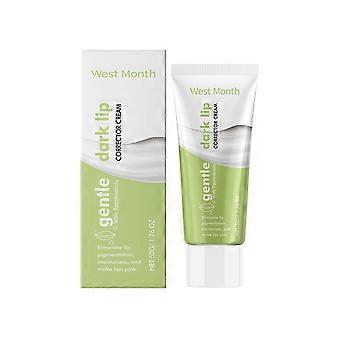 West Month Moisturizing Lip Repair Cream Cleanses And Softens Lips, Keeps Lip Area Hydrated, Plump, And Smooth