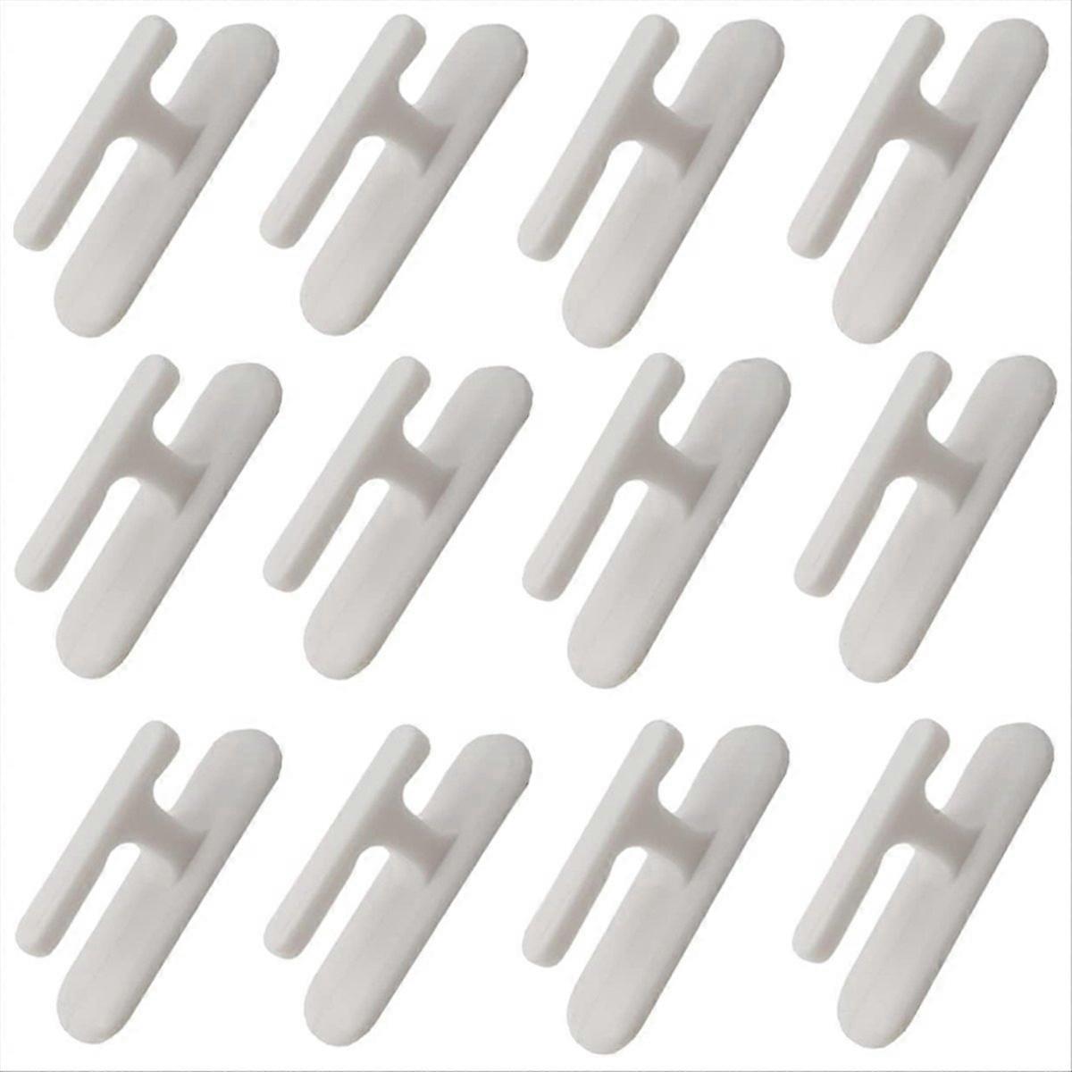 12PCS Safety Blind Wire Hook Adhesive Blind Wire Bracket