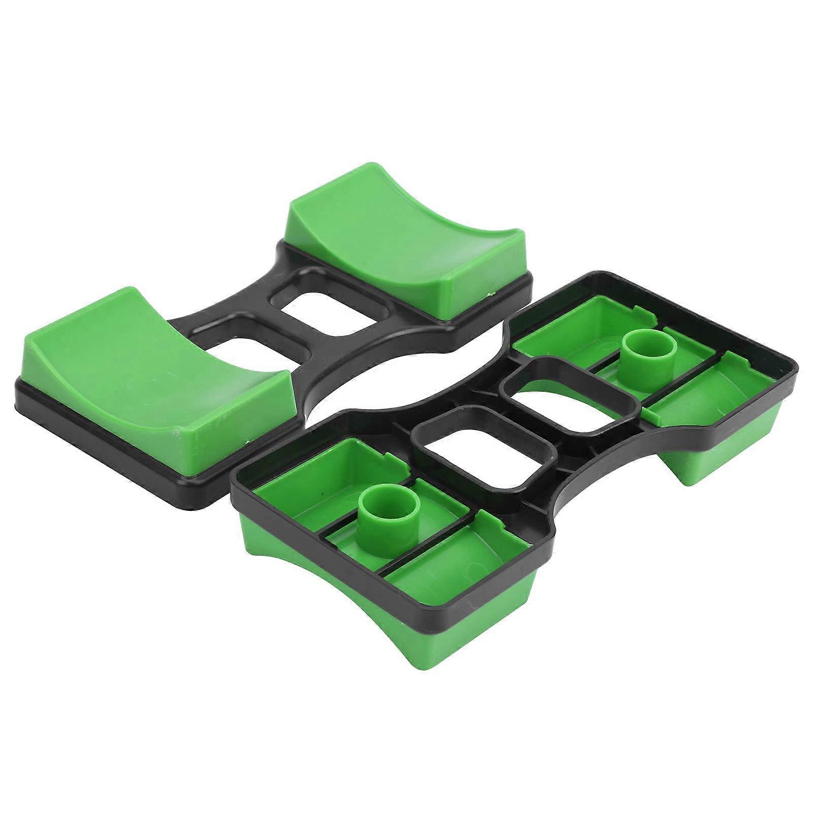 Dumbbell Rack 100kg Capacity ABS Plastic SpaceSaving Stand for Home Gym Storage