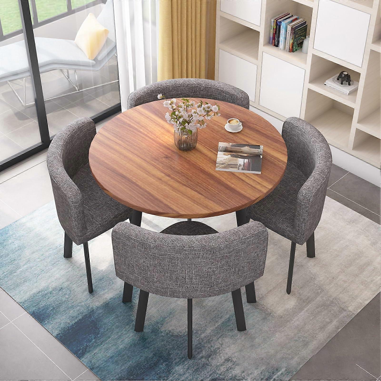 Office Desk and Chair Set Grey Reception Counter Table, Versatile Design for Home Office Use