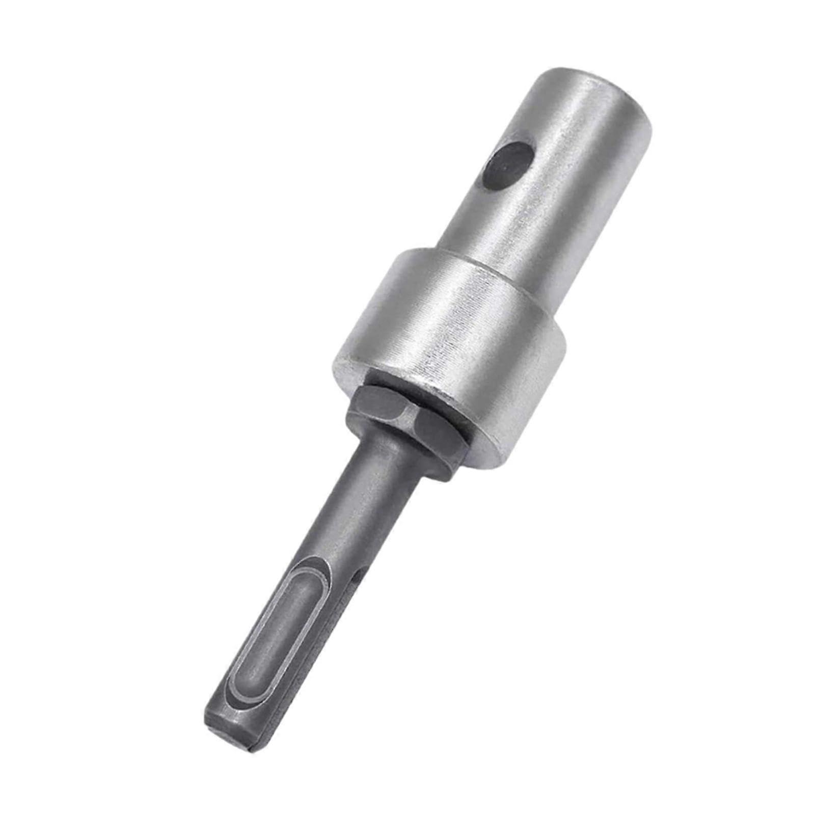 Ground Auger Drill Adapter with Secure Bit Connection and Universal Power Drill Compatibility