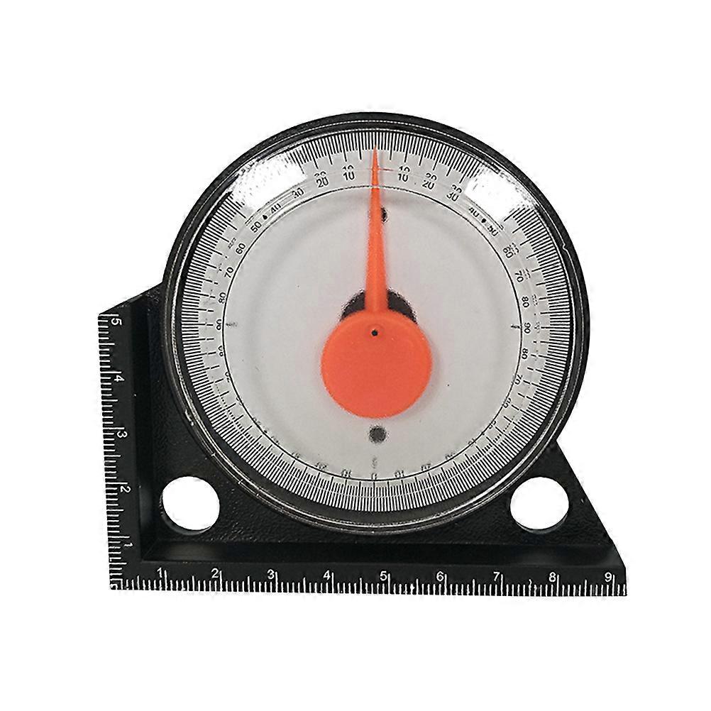 Inclinometer Inclination Box Goniometer Angle Meter for Measurement Use Black