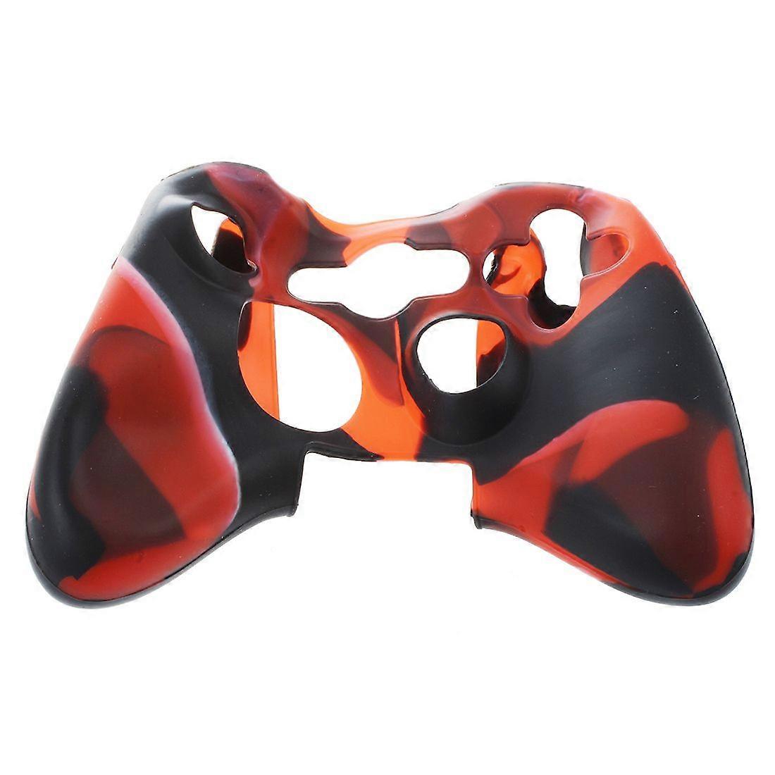 Silicone Cover Case Skin for 360 Controller Camo+black