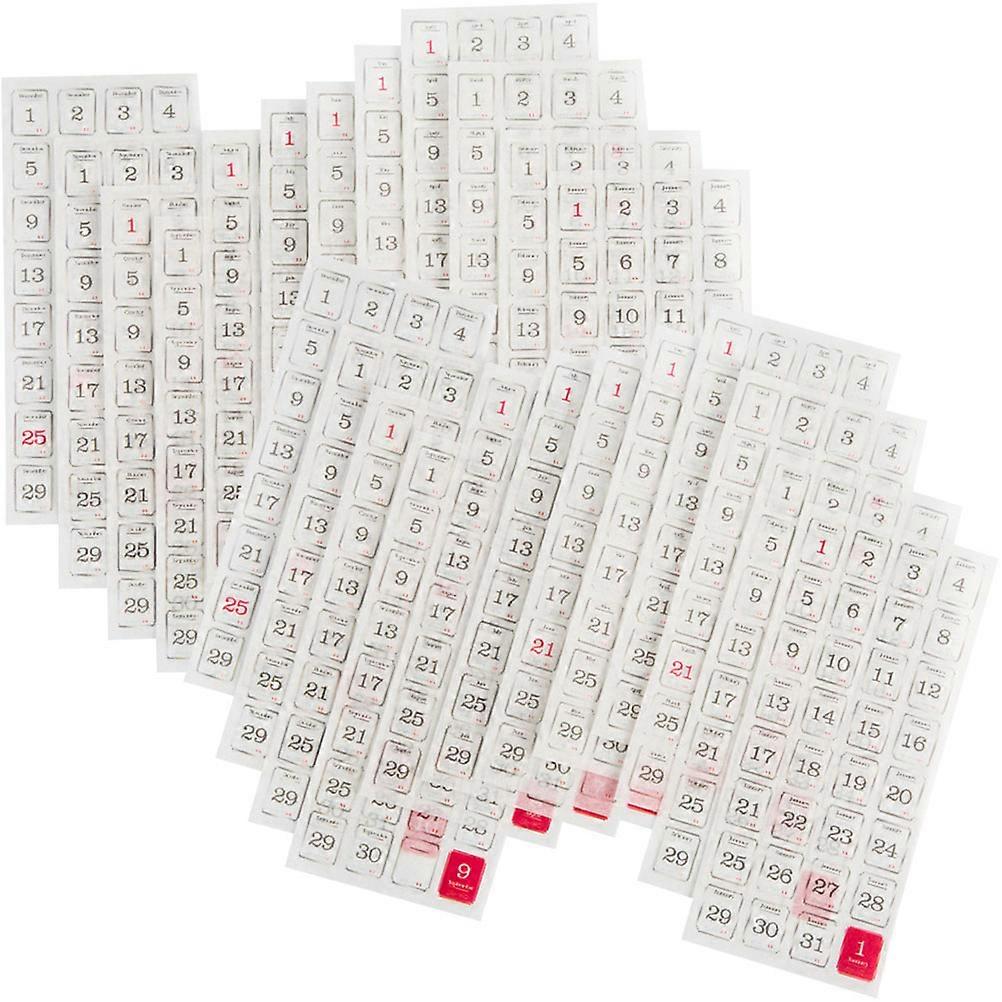 Monthly Planner Stickers Date Stickers for Sheets