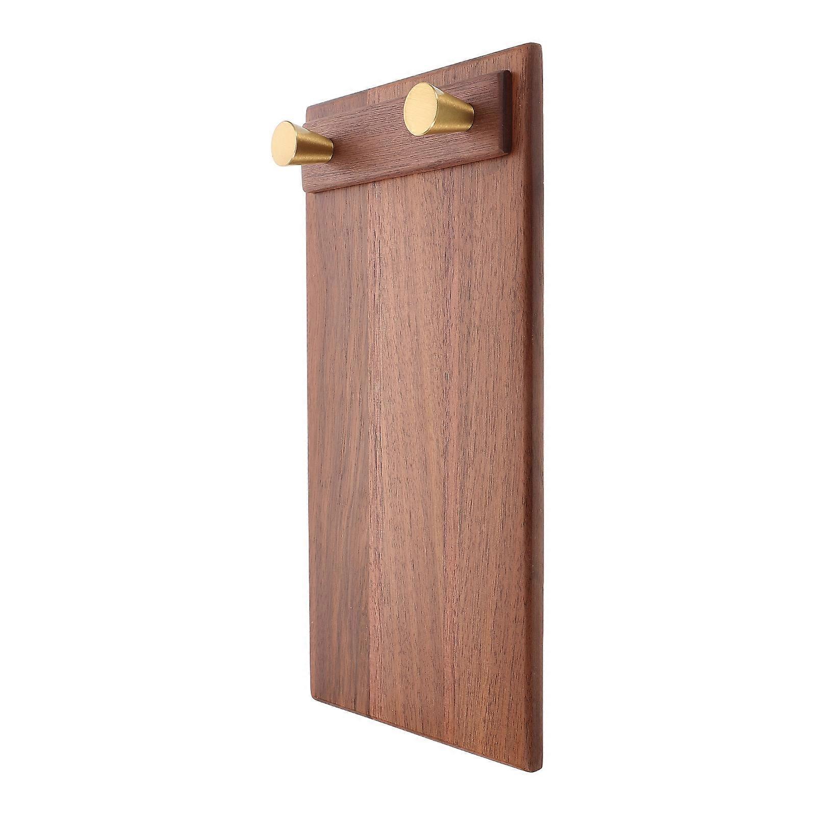 Decorative Message Board Wooden Menu Holder for Restaurant 2Pcs Display