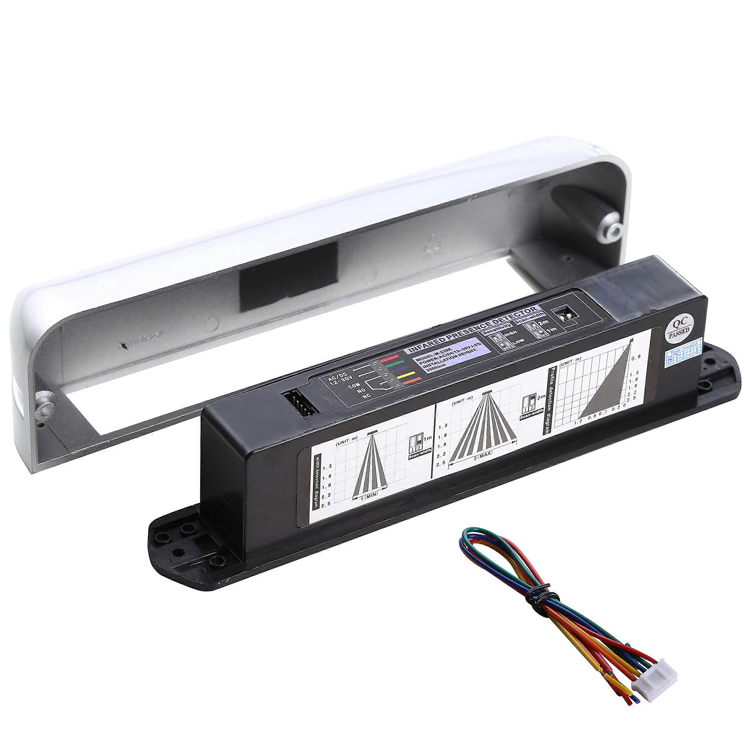 Automatic Door Sensor with Precise Infrared Detection and Adjustable Sensitivity for Commercial Entrances