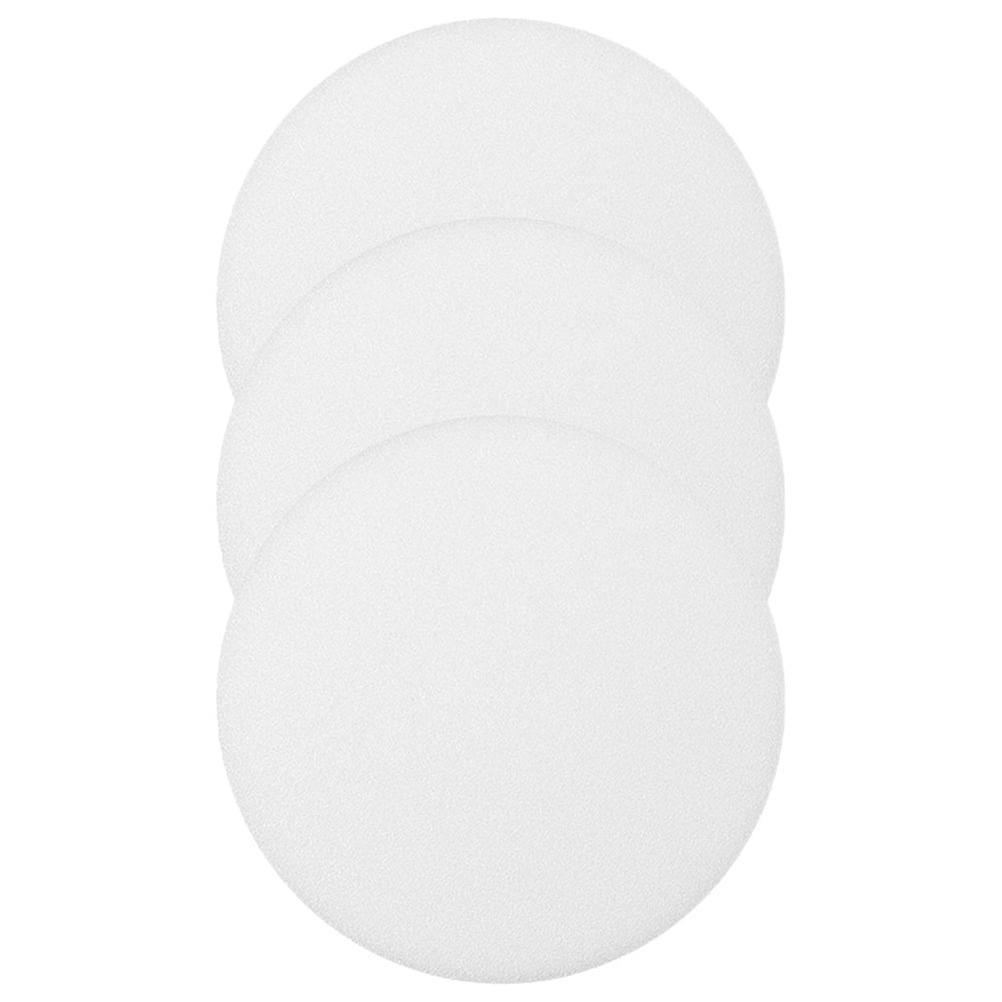 3-Pack White Plastic Ceiling Light Diffuser Lampshade Replacement for Modern Living Room Lighting
