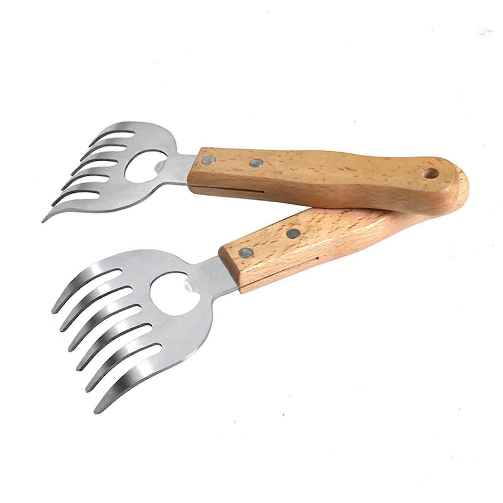 Meat Shredding Claws 2 Pack for Fast Pulled Pork, Secure Roast Lifting, Shred Chicken Beef