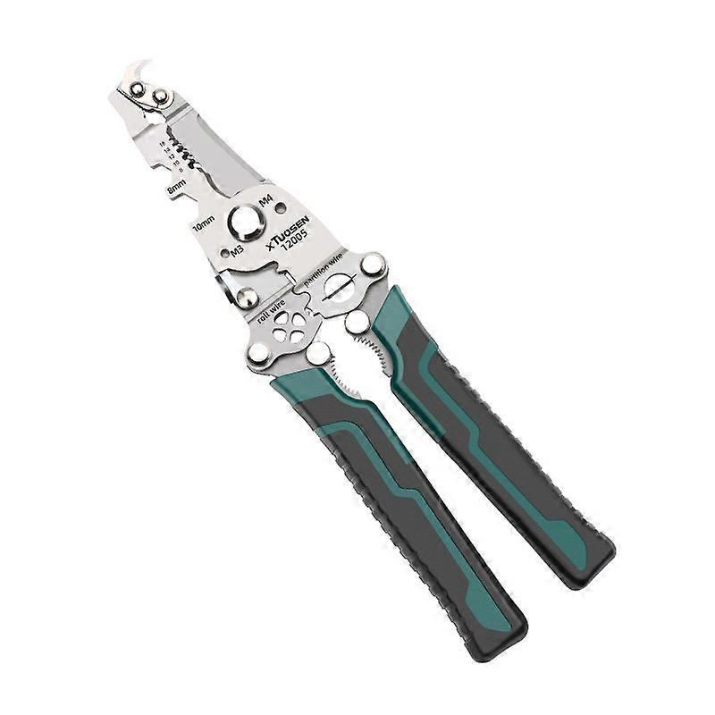18 in 1 Foldable Wire Stripper,Multi-function Wire Stripping Pliers Cable Cutter