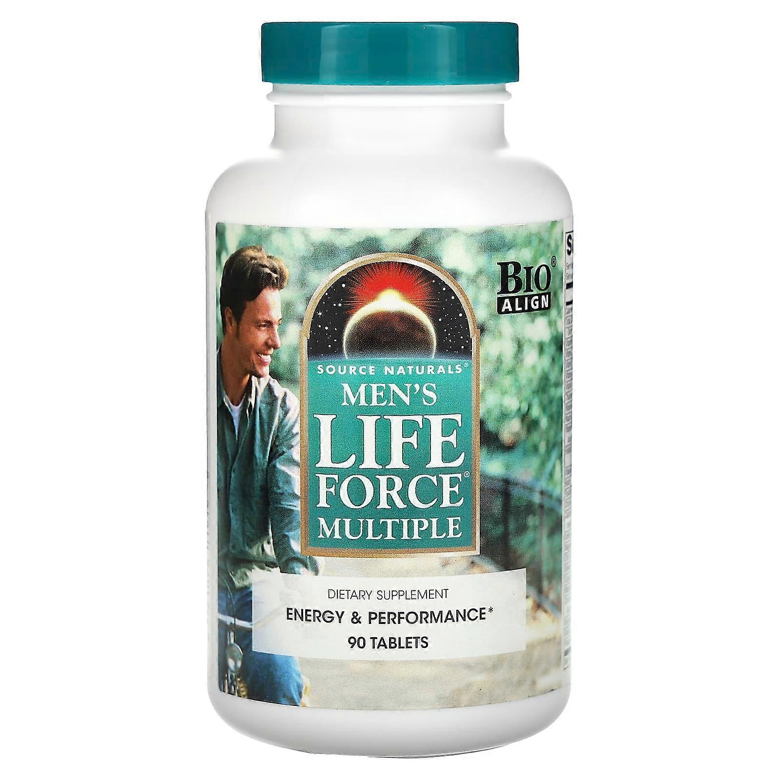 Source Naturals, Men's Life Force Multiple, 90 tabletas