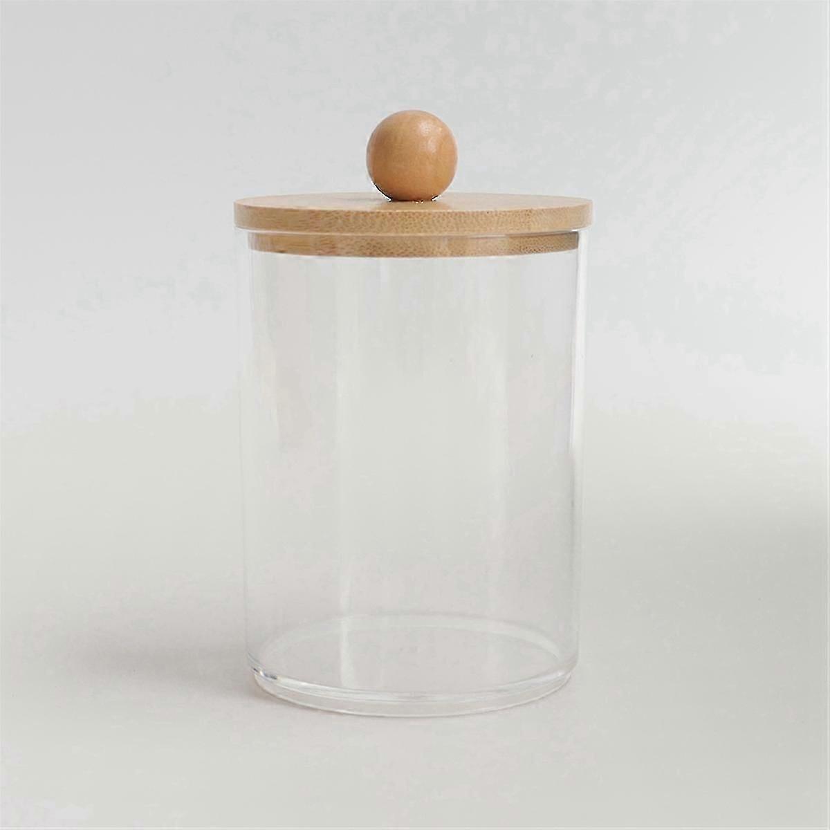 Bamboo Bathroom Accessories Set - Rustic Boho Decor, Soap Dispenser