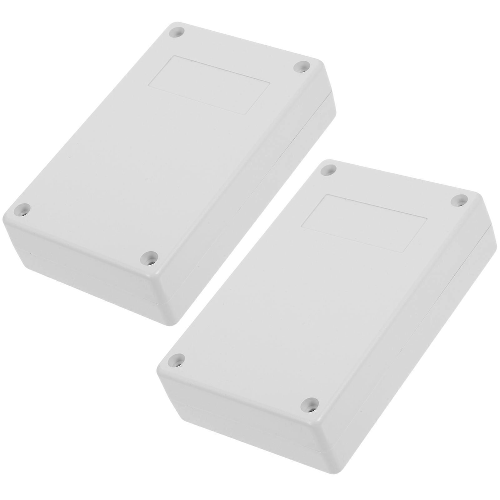 Plastic Electrical Enclosure Box for Electronics 2Pcs Waterproof Junction