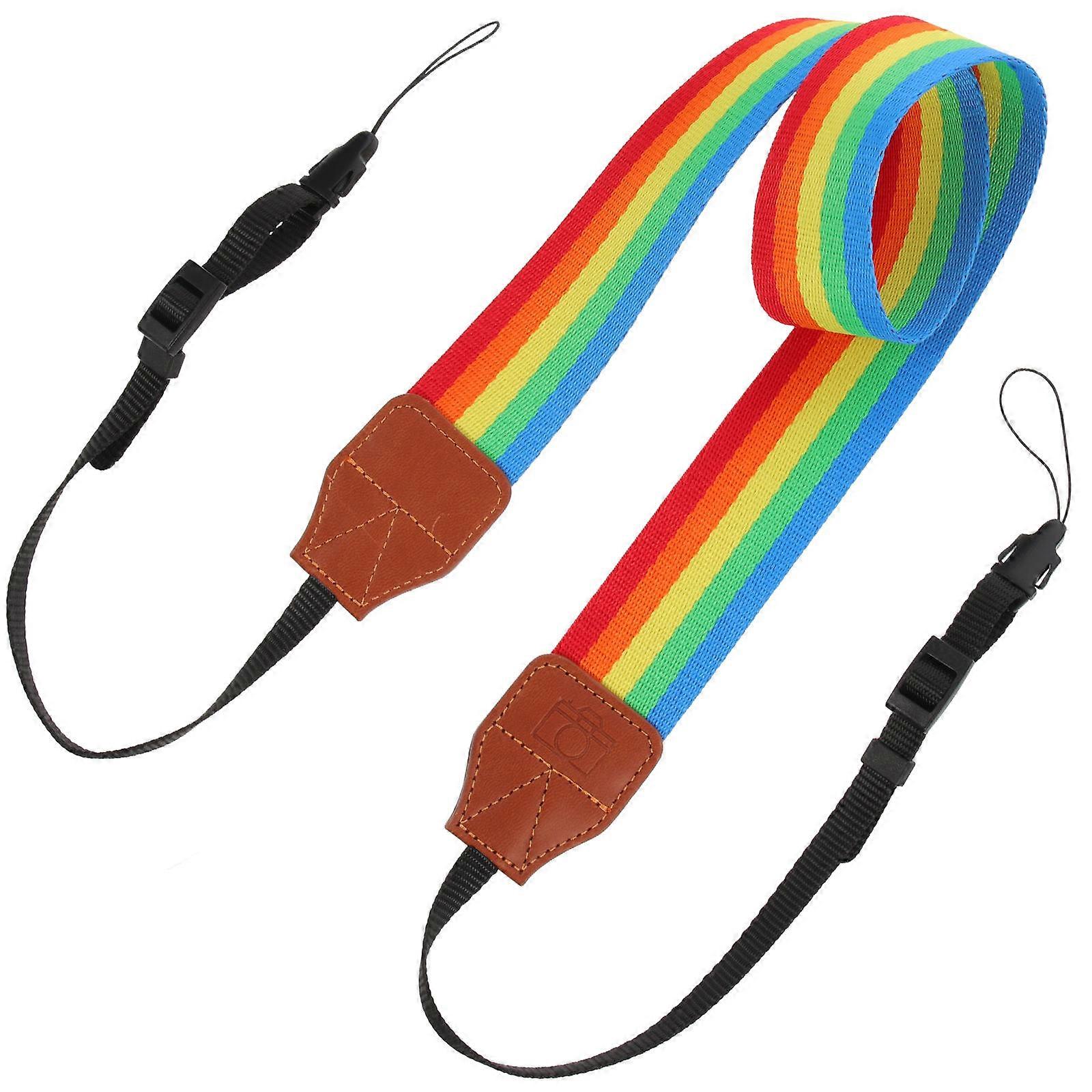 Camera Strap Polyester Adjustable Camera Shoulder Strap for Photographers