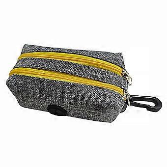 Pet Poop Bag Holder Outdoor Portable Dog Waste Container for Storage
