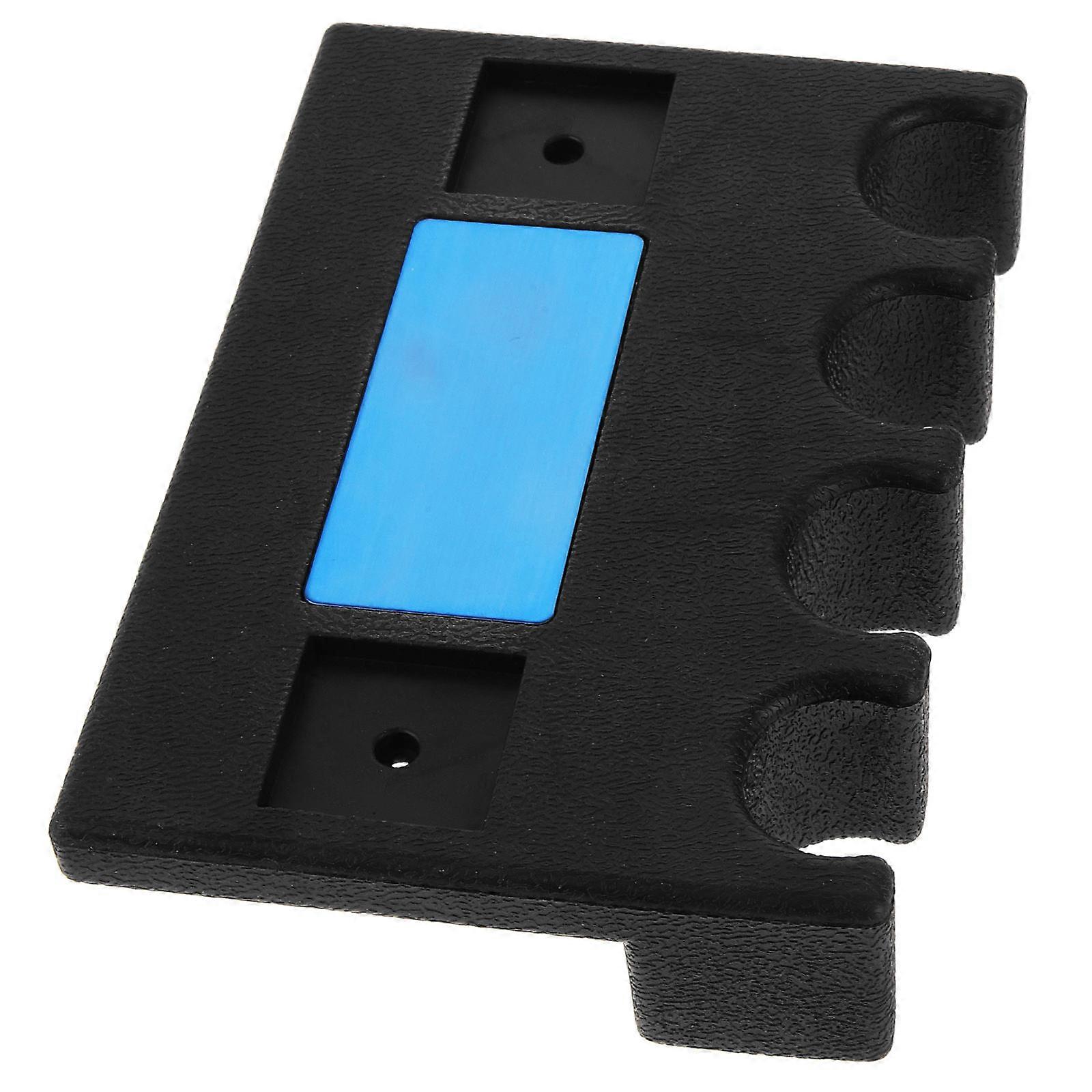 Rubber Cue Rack Billiard Cue Holder with Multi-Hole Function 4Pcs