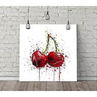 CHERRY FRUIT SPLASH ART Stress Reliever Jigsaw Puzzle AY0072