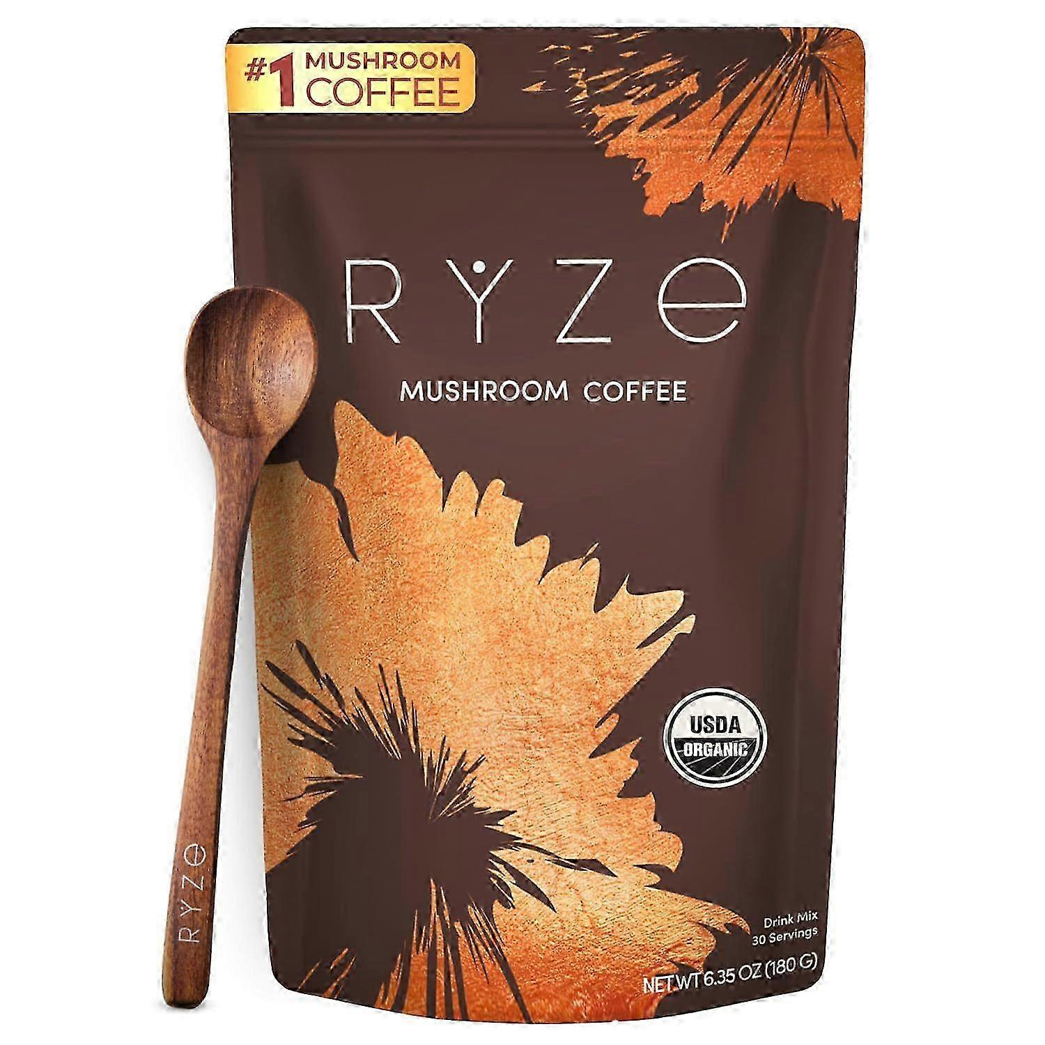 Black Instant Ganoderma Coffee - Perfect for Quick & Easy Drinking_s