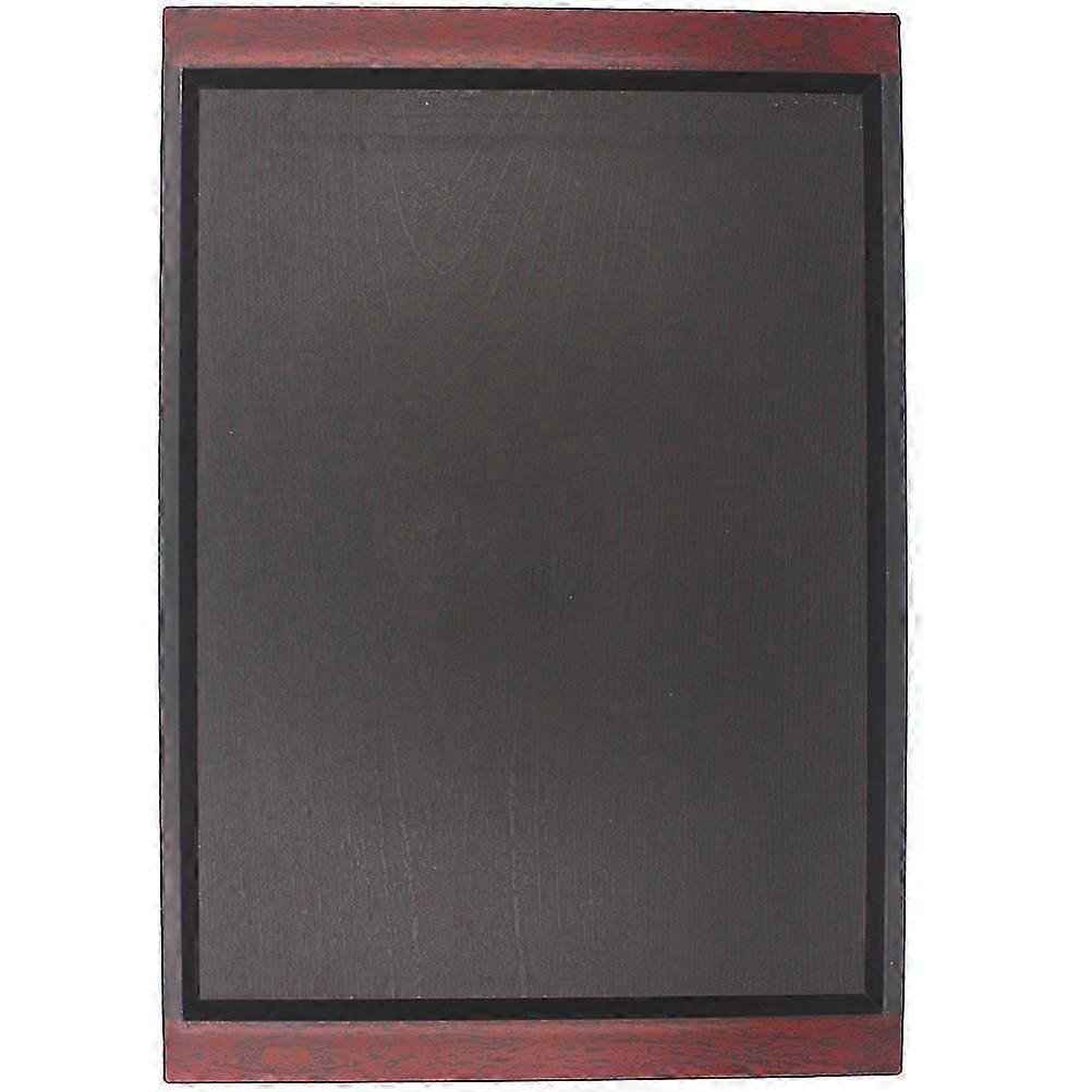 Serving Tray Multi-Function Coffee Tray Office Use Black Anti-Fall 1Set