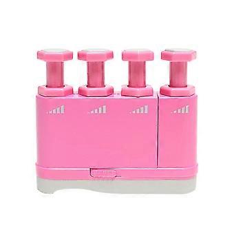 Guitar Hand Exerciser Finger Force Tension Trainer for Music Practicing 1Pcs Pink