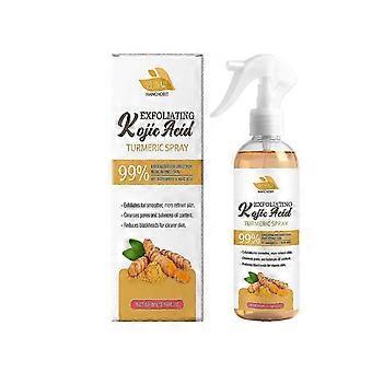 1-3x Keratin Care Kojisäure-Kurkuma-Spray – Sanftes Peeling und Feuchtigkeitspflege für ein glatteres Hautbild, für Gesicht, Körper und Füße, dbIAOS