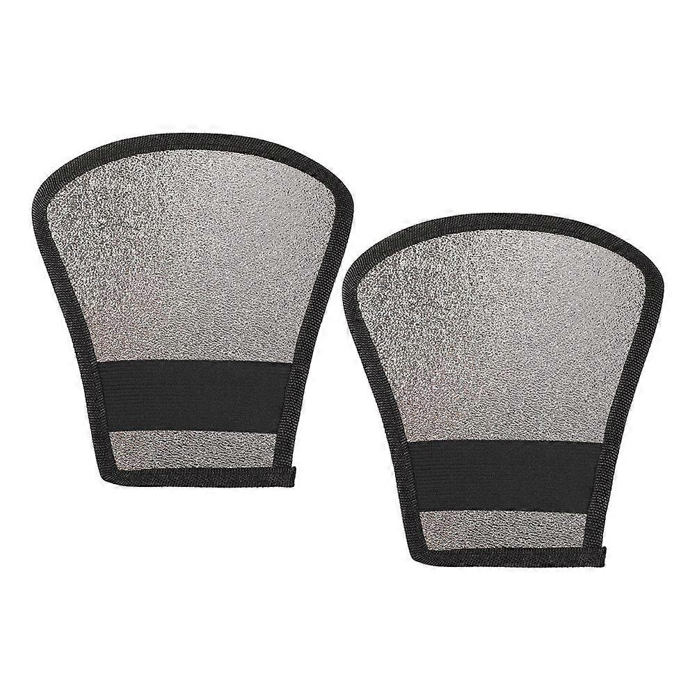2pcs Universal Camera Flash Diffuser Softbox Multi-purpose Reflecting Plate Flashlight LightSphere External Flash Reflector Silver White Camera Reflec