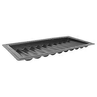 Poker Chip Holder Black Plastic Durable Storage Tray for Home