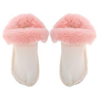 Winter Hole Shoe Insert for Cold Weather Warmth 1Pair Pink Detachable