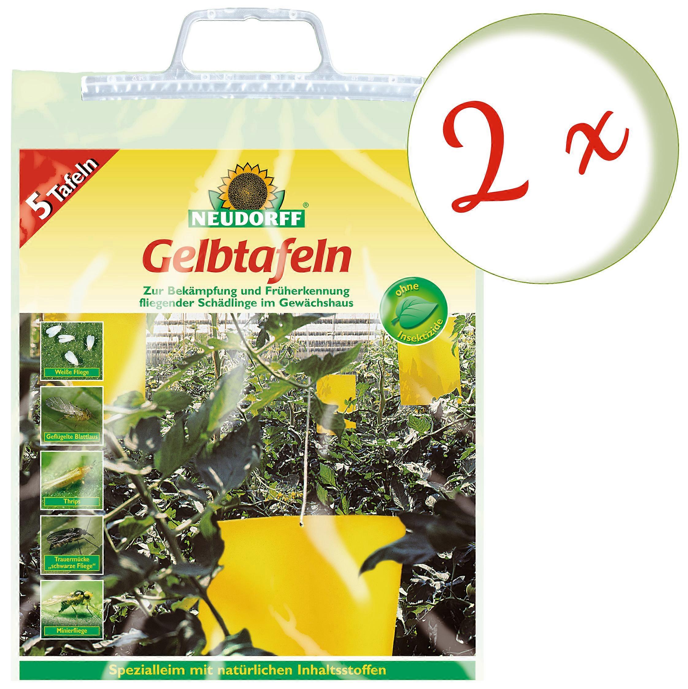 2 x NEUDORFF sarı panel (geniş format), 5 adet
