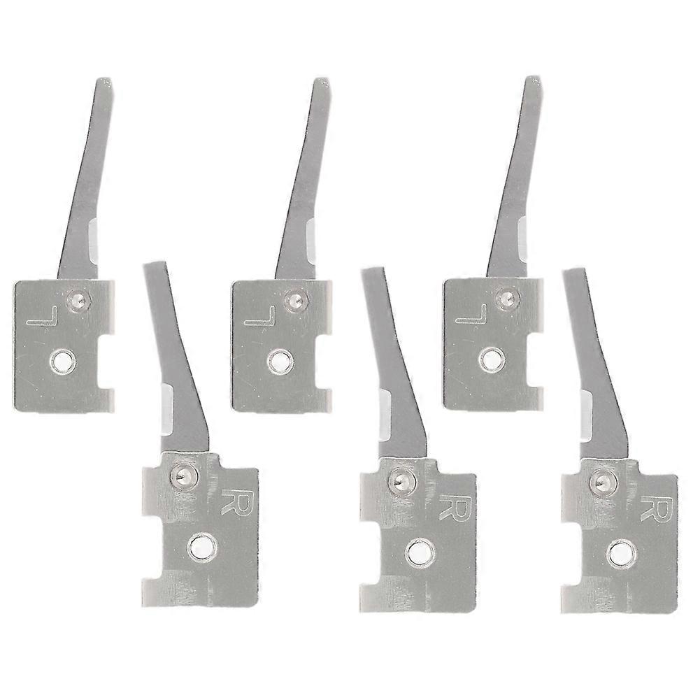 6PCS for Bambu Lab X2D Cutting Components Precision Cutting Right Left Filament Cutter for Bambu Lab X2D 3D Printer